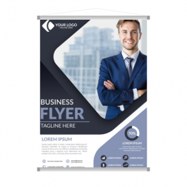 Banner Lona 440g  4x0 Fosco Madeira e cordinha banners maior que 145cm na largura deve ser feito com madeira mais grossa ( preço diferenciado)