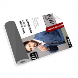 Lona Impressa sem Acabamento Lona 440g  4x0 Brilho Sem acabamento 